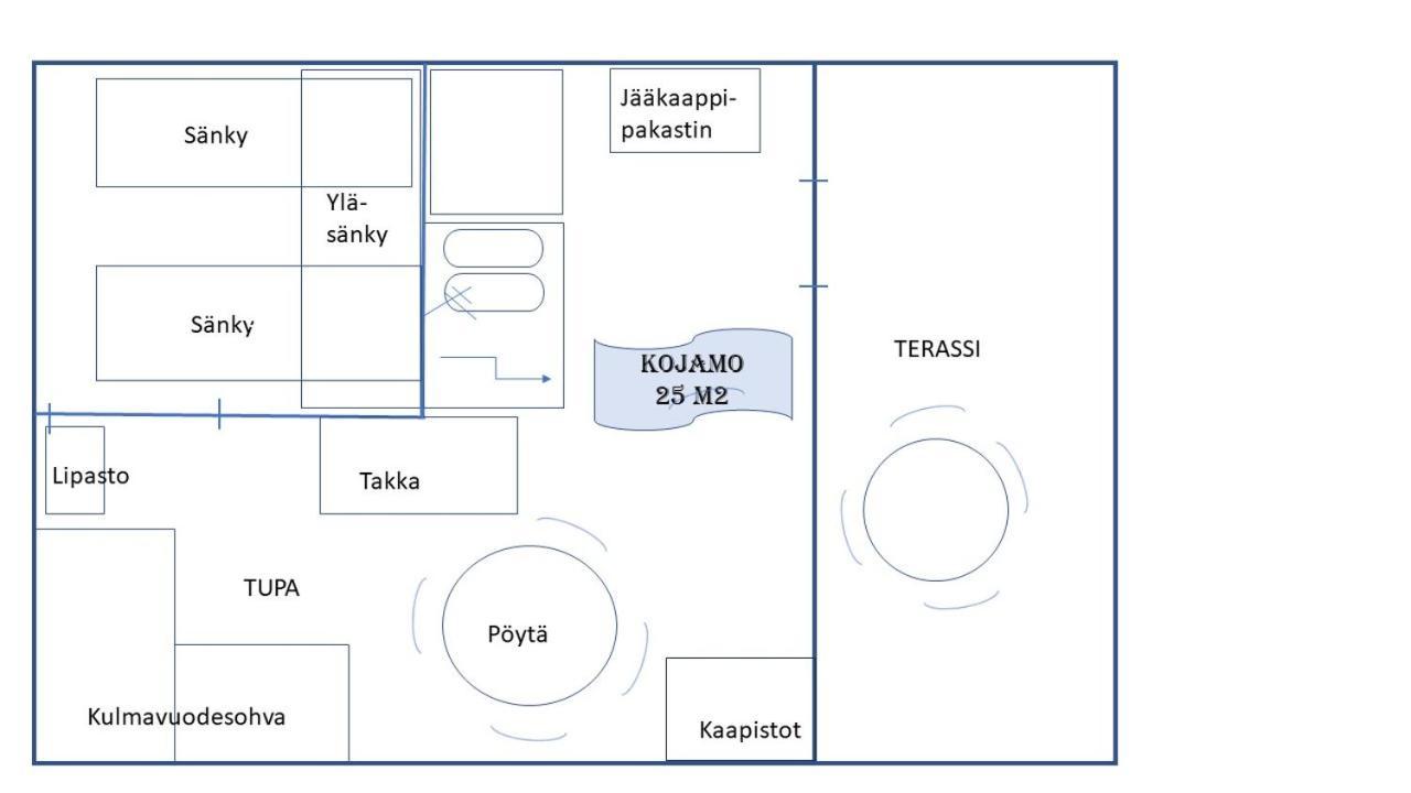 Accommodation And Fishing Vonkale Äänekoski المظهر الخارجي الصورة
