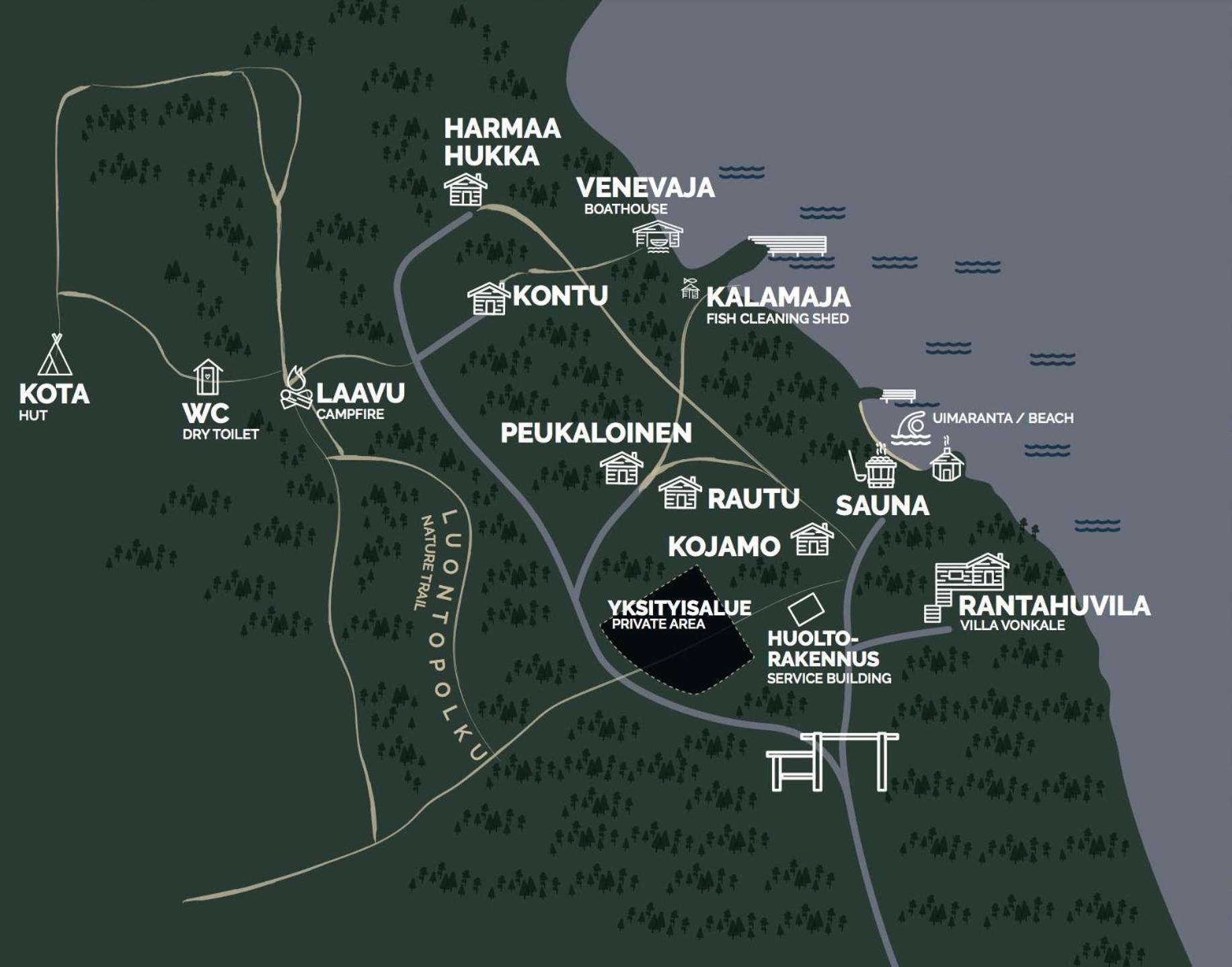 Accommodation And Fishing Vonkale Äänekoski المظهر الخارجي الصورة
